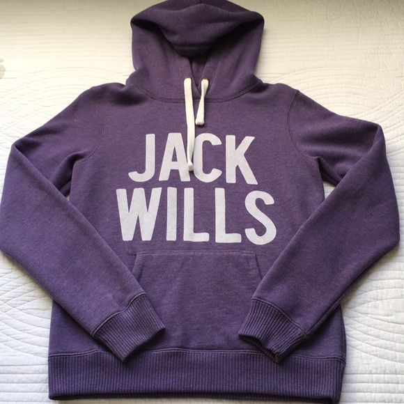 jack wills moletom com capuz purple